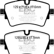 Load image into Gallery viewer, EBC 14+ Mini Hardtop 2.0 Turbo Cooper S Redstuff Front Brake Pads - Main Product View
