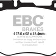 Load image into Gallery viewer, EBC 15-16 Mercedes-Benz C400 (W205) 3.0 Twin Turbo 4-Matic Yellowstuff Front Brake Pads - Main Product View
