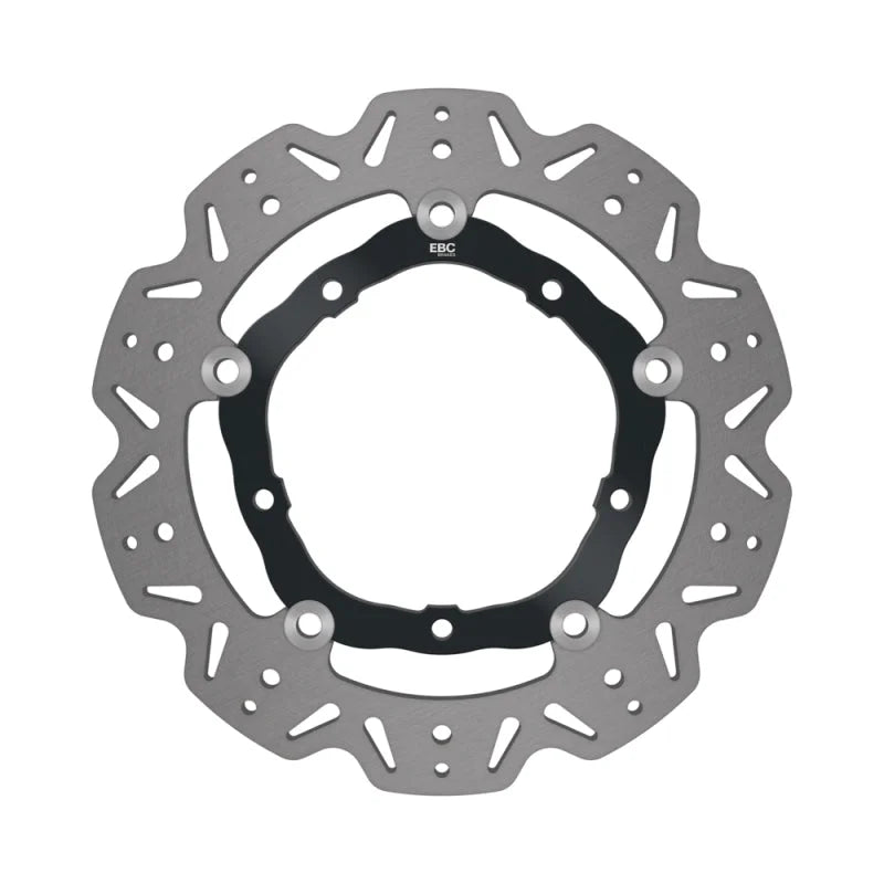 EBC 15-17 Yamaha FZ-07 Front Left/Right Vee Floating Black Rotor