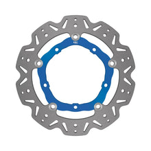 Load image into Gallery viewer, EBC 15-17 Yamaha FZ-07 Front Left/Right Vee Floating Blue Rotor