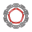 Load image into Gallery viewer, EBC 15-17 Yamaha FZ-07 Front Left/Right Vee Floating Red Rotor