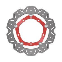 Load image into Gallery viewer, EBC 15-17 Yamaha FZ-07 Front Left/Right Vee Floating Red Rotor