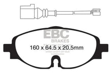 Load image into Gallery viewer, EBC 15-19 Volkswagen GTI (Mk7) Redstuff Front Brake Pads - Main Product View