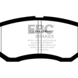 Load image into Gallery viewer, EBC 15-21 Subaru WRX 2.5L (Excl 2022 Models) Bluestuff Front Brake Pads - Side View