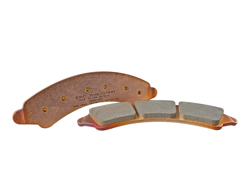 EBC 15-23 Harley Davidson Touring FLHR Road King Front Left/Right Semi-Sintered Vee Brake Pads - Main Product View