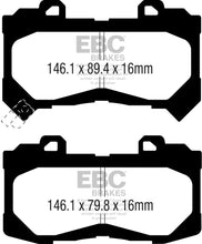 Load image into Gallery viewer, EBC 15+ Chevrolet Colorado 2.5 Ultimax2 Front Brake Pads - Main Product View