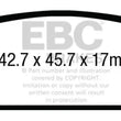 Load image into Gallery viewer, EBC 15+ Gac Yukon XL / Denali XL 1500 Extra Duty Rear Brake Pads - Main Product View