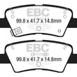 Load image into Gallery viewer, EBC 15+ Hyundai Sonata 1.6 Turbo (Elec Park Brake) Ultimax2 Rear Brake Pads - Main Product View