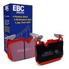 Load image into Gallery viewer, EBC 16-18 BMW M2 3.0L Turbo Redstuff Front Brake Pads - Side View
