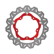 Load image into Gallery viewer, EBC 16-23 Yamaha MT-03 MT ABS Front Left/Right Vee Floating Red Rotor