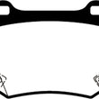 Load image into Gallery viewer, EBC 18+ WRX STI Yellowstuff Rear Brake Pads - Main Product View