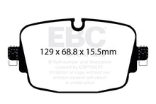 Load image into Gallery viewer, EBC 19-23 Audi RS6 / 19-23 Audi RS7 Rear Yellowstuff Brake Pads - Main Product View