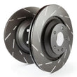 Load image into Gallery viewer, EBC 19-23 Jeep Gladiator 3.6L USR Slotted Rear Rotors - Back View
