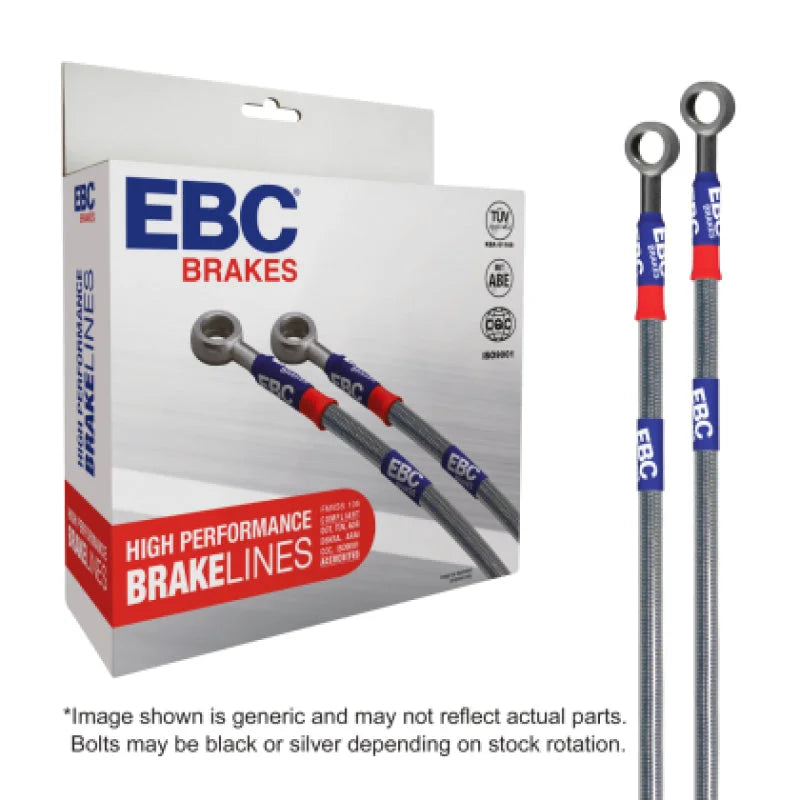 EBC 1974 BMW R75/6 Long Front Brake Line Kit