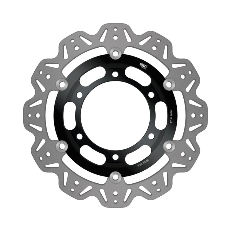 EBC 1992 Triumph Hinckley Daytona 750 3 cyl Front Left/Right Vee Floating Black Rotor