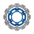 Load image into Gallery viewer, EBC 1992 Triumph Hinckley Daytona 750 3 cyl Front Left/Right Vee Floating Blue Rotor