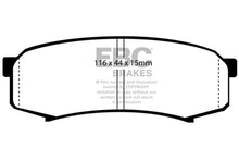 Load image into Gallery viewer, EBC 2003+ Toyota 4Runner 4.0L Bluestuff Rear Brake Pads - Main Product View