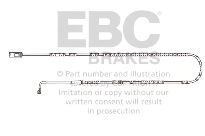 EBC 2009-2010 BMW Z4 3.0L (E89) Rear Wear Leads - Main Product View