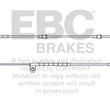 Load image into Gallery viewer, EBC 2010-2014 BMW X5 4.4L Twin Turbo Front Wear Leads - Side View