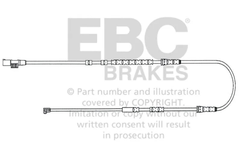 EBC 2010-2016 BMW Z4 3.0L (E89) Front Wear Leads - Main Product View