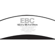 Load image into Gallery viewer, EBC 2011+ Chrysler 300C 5.7L Bluestuff Front Brake Pads - Additional View 6