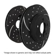 Load image into Gallery viewer, EBC 2013+ Ford F350 (inc Super Duty) 6.2L 4WD DRW GD Sport Rear Rotors - Back View