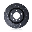 Load image into Gallery viewer, EBC 2013+ Ford F350 (inc Super Duty) 6.2L 4WD DRW GD Sport Rear Rotors - Installation View