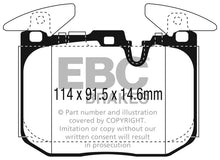 Load image into Gallery viewer, EBC 2014+ BMW I8 1.5L Turbo/Electric Yellowstuff Front Brake Pads - Main Product View