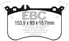 Load image into Gallery viewer, EBC 2014+ Mercedes-Benz CLA45 AMG 2.0L Turbo Redstuff Front Brake Pads - Main Product View