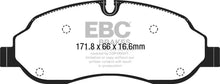 Load image into Gallery viewer, EBC 2015+ Ford Transit 150 SRW Yellowstuff Front Brake Pads - Main Product View