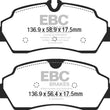 Load image into Gallery viewer, EBC 2015+ Ford Transit 150 SRW Yellowstuff Rear Brake Pads - Main Product View