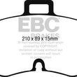 Load image into Gallery viewer, EBC 2016+ Audi TTS Quattro 2.0T Bluestuff Front Brake Pads - Installation View