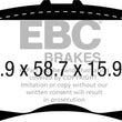 Load image into Gallery viewer, EBC 2016+ Cadillac XT5 Ultimax2 Front Brake Pads - Main Product View