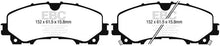 Load image into Gallery viewer, EBC 2016+ Infiniti Q50 2.0T Bluestuff Front Brake Pads - Side View