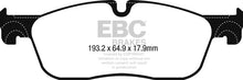 Load image into Gallery viewer, EBC 2016+ Jaguar F-Pace 2.0L TD (180) Greenstuff Front Brake Pads - Main Product View