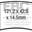 Load image into Gallery viewer, EBC 2016+ Lexus RX350 3.5L Yellowstuff Rear Brake Pads - Main Product View