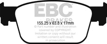 Load image into Gallery viewer, EBC 2017+ Audi A4 2.0L Turbo (B9) Yellowstuff Front Brake Pads - Main Product View