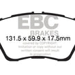 Load image into Gallery viewer, EBC 2017+ Ford Fiesta (MK7) Bluestuff Front Brake Pads - Main Product View