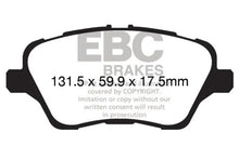 Load image into Gallery viewer, EBC 2017+ Ford Fiesta (MK7) Bluestuff Front Brake Pads - Main Product View