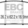 Load image into Gallery viewer, EBC 2017+ Honda CR-V 1.5L Turbo Greenstuff Front Brake Pads - Main Product View