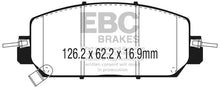 Load image into Gallery viewer, EBC 2017+ Honda CR-V 1.5L Turbo Greenstuff Front Brake Pads - Main Product View