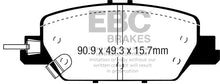 Load image into Gallery viewer, EBC 2017+ Honda CR-V 1.5L Turbo Yellowstuff Rear Brake Pads - Side View