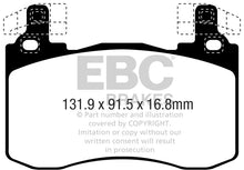 Load image into Gallery viewer, EBC 2017+ Kia Stinger 3.3L Twin Turbo Redstuff Front Brake Pads - Main Product View