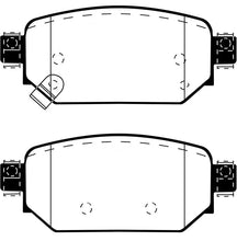 Load image into Gallery viewer, EBC 2017+ Mazda 3 2.0L Ultimax2 Rear Brake Pads - Side View