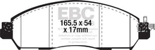 Load image into Gallery viewer, EBC 2017+ Nissan Leaf Electric Greenstuff Front Brake Pads - Main Product View