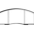 Load image into Gallery viewer, EBC 2017+ Nissan Leaf Electric Greenstuff Front Brake Pads - Side View