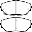 Load image into Gallery viewer, EBC 2017+ Toyota C-HR 2.0L Greenstuff Front Brake Pads - Side View