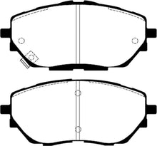 Load image into Gallery viewer, EBC 2017+ Toyota C-HR 2.0L Greenstuff Front Brake Pads - Side View