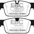 Load image into Gallery viewer, EBC 2017+ Volvo S90 2.0L Turbo Yellowstuff Front Brake Pads - Main Product View