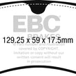 Load image into Gallery viewer, EBC 2018+ Audi A4 Allroad Quattro 2.0L Turbo Greenstuff Rear Brake Pads - Main Product View
